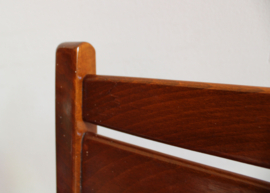 Set houten vintage stoelen. Mid Century retro eetkamerstoelen