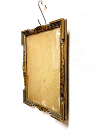 Houten vintage fotolijst in Art Deco stijl. Klassieke lijst