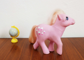 Lickety-split (Earth Pony): Vintage My Little Pony - G1 - Hasbro. Retro MLP paardje