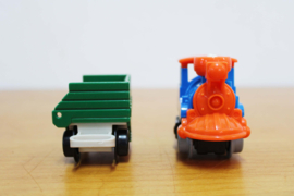 Vintage Fisher-Price speelgoedtrein. Retro trein met wagon - Geo Track