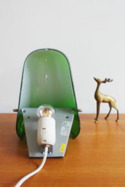 Groen glazen wandlamp. Retro design lamp, Lavin - IKEA