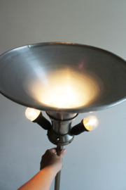 Vintage vloerlamp - Giso 460 - Gispen? Industriele retro design lamp zonder kap.