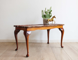 Prachtige antieke salontafel. Houten vintage tafeltje
