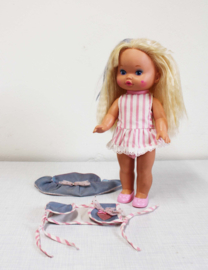 Vintage Mattel Lil' Miss Dress Up Pop - 1989. Retro speelgoed pop