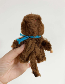 Vintage knuffel aapje. Retro Sekiguchi / Monchichi jongens aap / monkey