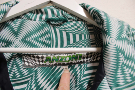 Groen vintage Anzoni skipak maat 52.  Retro winter onesie / après-ski / klunen