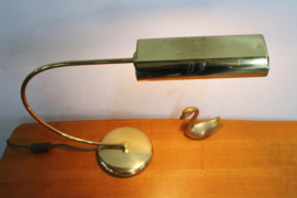 Goudkleurige vintage tafellamp - Sölken Leuchten. Retro design lamp