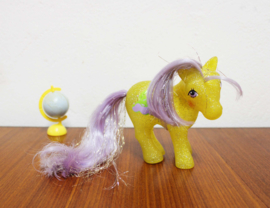 Napper Sparkle . Vintage My Little Pony - G1 - Hasbro. Retro MLP paardje