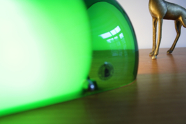 Groen glazen wandlamp. Retro design lamp, Lavin - IKEA