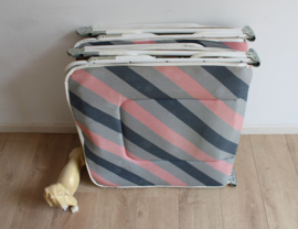 Set vintage stretchers, jaren 80?  Retro veldbed / opklapbed / logeerbed