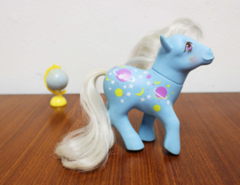 Twice As Fancy Night Glider - Vintage My Little Pony - G1 - Hasbro.