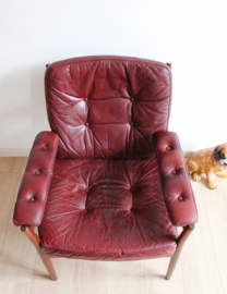 Vintage design fauteuil, Nassjo - Göte Möbler - opknapper. Mid Century design stoel