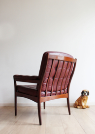 Vintage design fauteuil, Nassjo - Göte Möbler - opknapper. Mid Century design stoel
