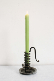 Antieke "Rat de Cave" kandelaar - Bouillot . Franse vintage kaarsenhouder