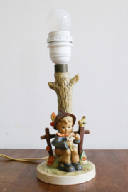 Vintage Hummel lampje, She loves me, she loves me not. Rtro lamp, Goebel/W. Germany