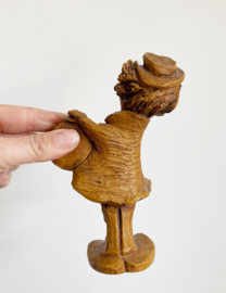 Set vintage beeldjes van muzikanten. Retro poppetjes met instrumenten