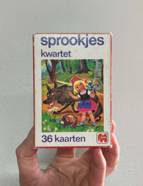 Vintage sprookjes kwartet. Retro kaartspel  - nr 9 -Jumbo.