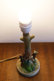 Vintage Hummel lampje, She loves me, she loves me not. Retro lamp, Goebel/W. Germany