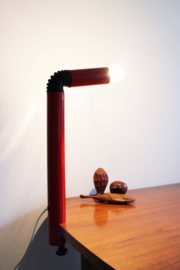Rode vintage 'Periscopio' lamp - Stilnovo. Italiaanse retro design lamp - Danilo & Corrado Aroldi