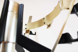 Industriële vintage kapstok. Retro design coat rack, jaren 60?