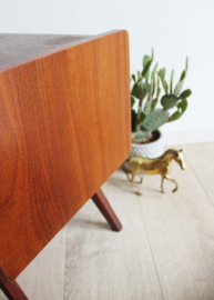Houten vintage nachtkastje - Louis Van Teeffelen voor Webe? Retro ladekastje