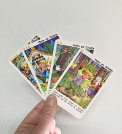 Vintage sprookjes kwartet. Retro kaartspel  - nr 9 -Jumbo.