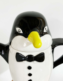 Keramieken vintage theepot - Price & Kensington. Retro pinguïn pot - P&K