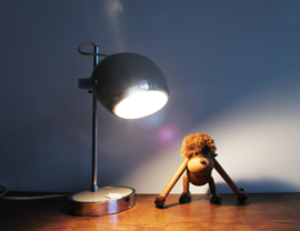 "Space Age' design bureaulampje. Vintage Eyeball lamp