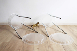 Set Hatten tafeltjes - Ehlén Johansson voor Ikea. Retro design bijzettafeltjes