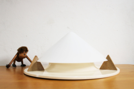 Vintage Ikea plafondlamp - serie Stoja. Retro design lamp, Memphis stijl