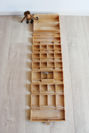 Vintage Rolykit organizer, 1973 S. Meijering. Retro gereedschap/opberg kist