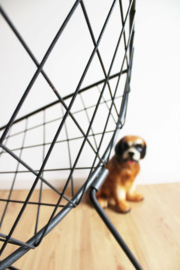 Vintage wire chair - Oti. Retro design stoel - Niels Gammelgaard - IKEA.