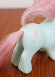 2 x Baby Cuddles: Vintage My Little Pony - G1 - Hasbro. Retro speelgoed MLP paardjes