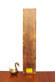 Nederlandse vintage speculaasplank. Houten retro koekjesvorm met 16 motieven