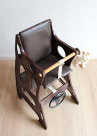 Vintage Hokus Pokus Kinderstoel - Multimobel. Retro design stoel / hobbelstoel
