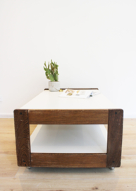 Vintage salontafel, Cees Braakman voor Pastoe. Retro design tafel.
