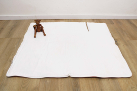 Roze vintage kinder slaapzak- Ikea. Retro sprei met poppetjes en dieren