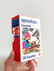 Vintage sprookjes kwartet - nr 9 -Jumbo. Retro kaartspel.