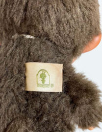 Set van 2 vintage knuffel aapjes. Retro Sekiguchi / Monchichi monkey - meisjes en jongen
