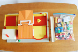 Vintage Fisher-Price dorp. Origineel retro speelgoed -Fisher price Village 997