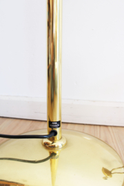 Goudkleurige Hollywood Regency stijl vloerlamp - Metalarte. Vintage design lamp.