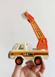 Vintage speelgoed auto - Buddy L Power Light Bucket Truck. Retro kraanwagen