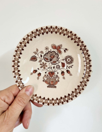 Set van 4 vintage kopjes en schotels -Johnson Bros - Old Granite - Jamestown