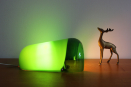 Groen glazen wandlamp. Retro design lamp, Lavin - IKEA