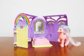 Vintage My Little Pony Ivy’s Beauty Parlor. Retro MLP stal, Hasbro 1998