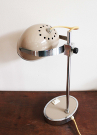 "Space Age' design bureaulampje. Vintage Eyeball lamp