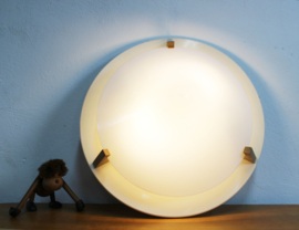 Vintage Ikea plafondlamp - serie Stoja. Retro design lamp, Memphis stijl