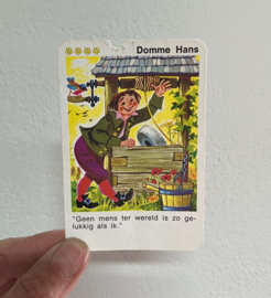 Vintage sprookjes kwartet. Retro kaartspel  - nr 9 -Jumbo.