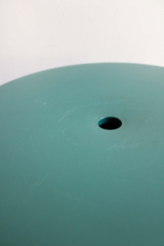 Groen/blauwe retro kruk Bubu voor XO Design. Philippe Starck
