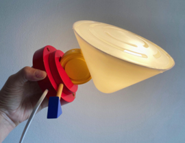 Vintage STOJA wandlamp van IKEA. Retro Memphis stijl lampje, nr 2